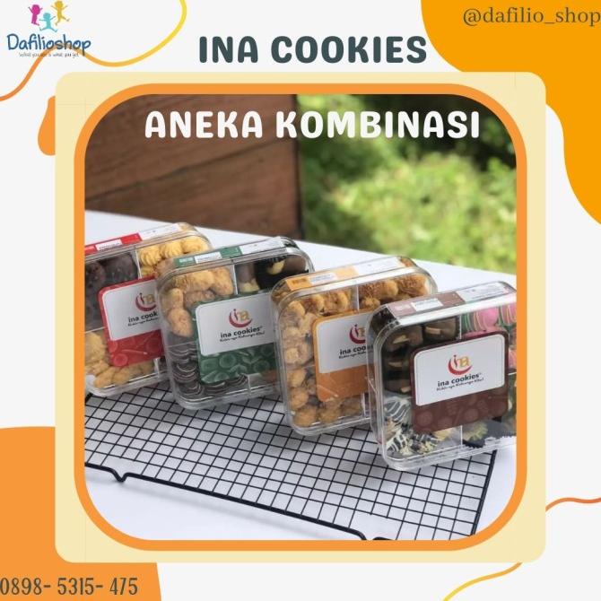 

Ina Cookies Aneka Kombinasi Toples Sekat 4 Varian Rasa