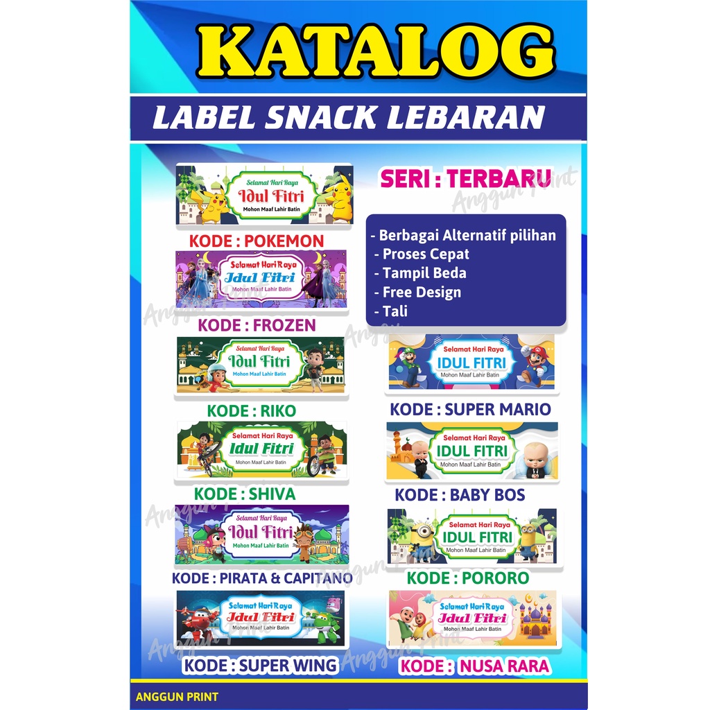ANGPAO LEBARAN AMPAU LEBARAN GOODIE BAG LEBARAN SOUVENIR LEBARAN PLASTIK LEBARAN IDUL FITRI PARCEL