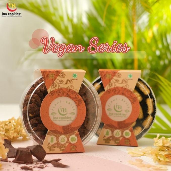 

ina cookies choco almond vegan reguler