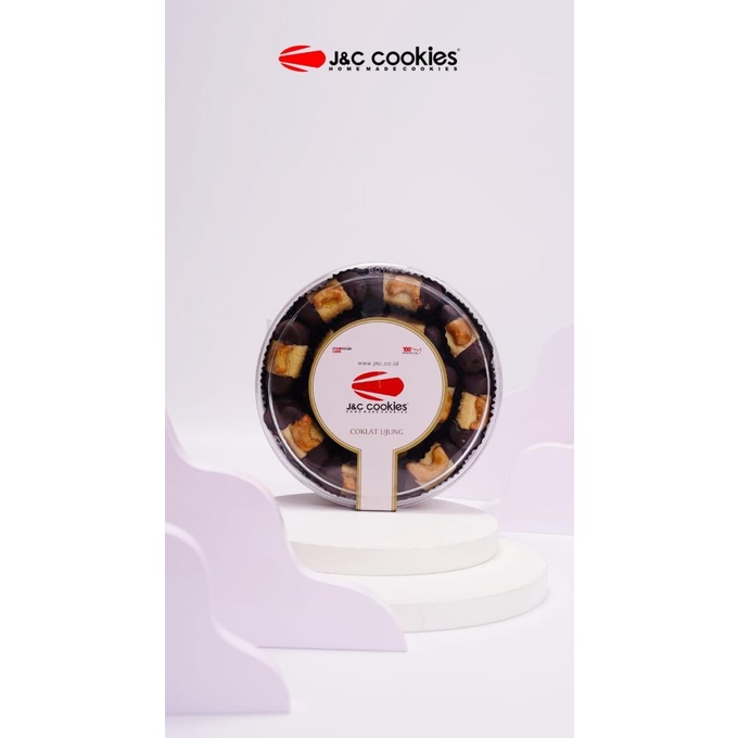 

Kue Cokelat Ujung Kue Kering JNC Cookies Kue Lebaran Toples Regular J&