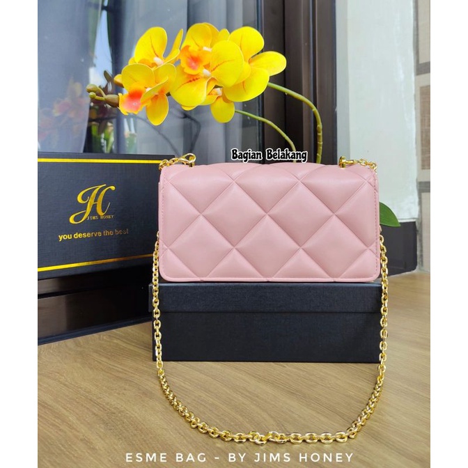 ESME ❤️ GRATIS BOX ❤️ TAS JIMSHONEY KECIL ELEGAN UNTUK KONDANGAN HADIAH RAMADHAN