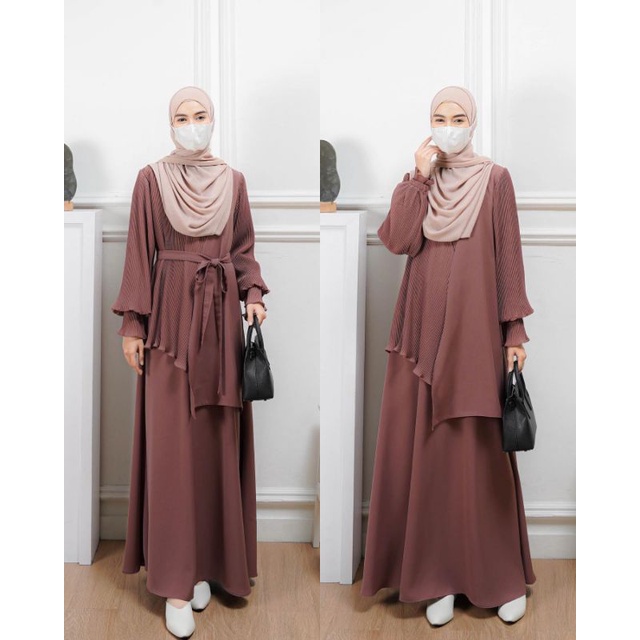 LUNARA DRESS by AZMIZA