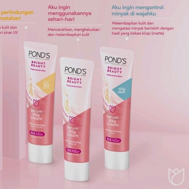 QualityControl✔️⭐-✨STAR✨ Ponds Bright Beauty Serum Day Cream 40 gr / Pelembab Wajah Ponds ukuran bes