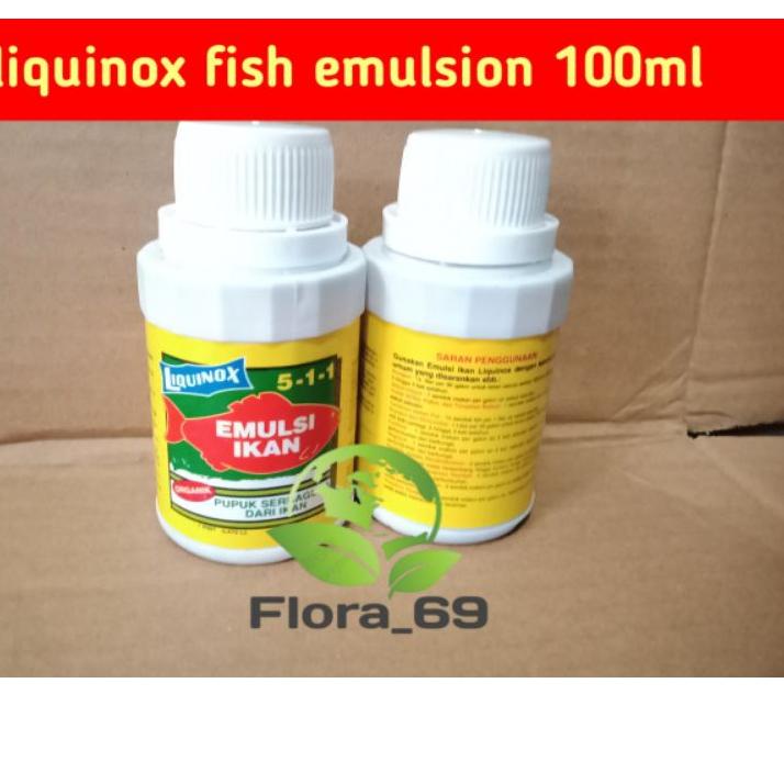 Diskon✅-Minyak ikan liquinox fish emulsion 5-1-1  100 ml pupuk organik anggrek