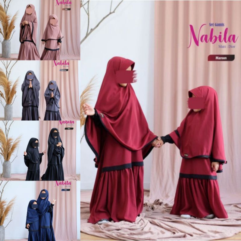 Set NABILA BY Moslem LIBASUNA