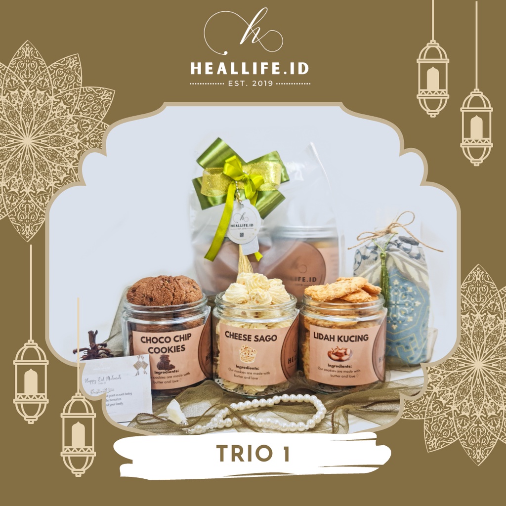 

Paket Premium Hampers Lebaran Heallife.id Trio 1