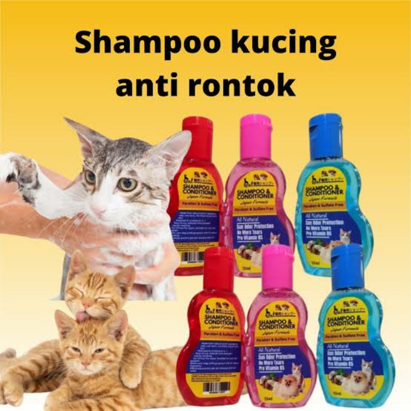 SHAMPO KUCING ANJING CONDITIONER SAMPO ANABUL Shampo hewan