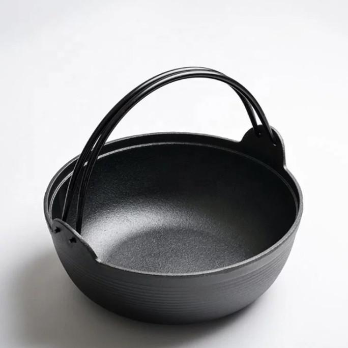 cast iron hotpot bowl 26 cm panci shabu suki kuah korean food premium |gat