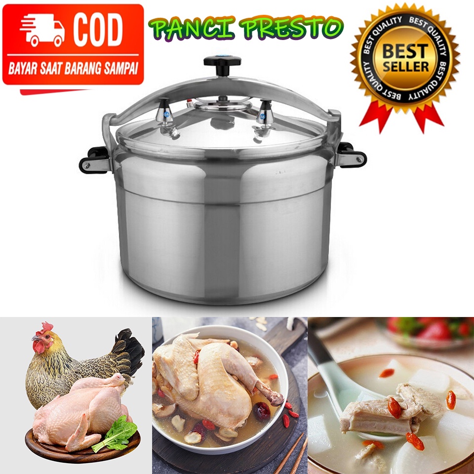 panci presto 2- 4 liter Sebuah panzer pintu Baja tinggi