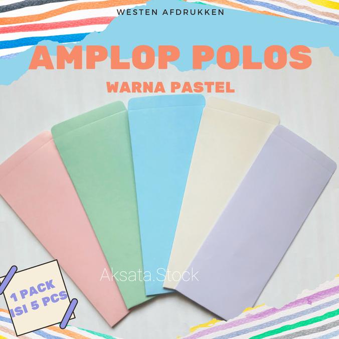 

'+'+'+'+] [5pcs] amplop uang lebaran / amplop uang polos warna