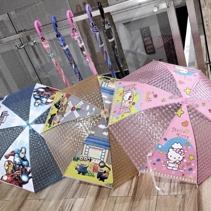 `````````] Payung anak pvc hologram