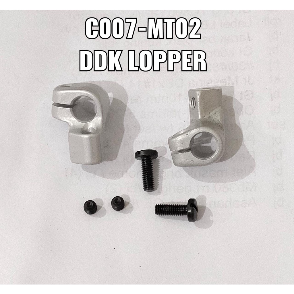 MT02 Dudukan / Rumah Looper Mesin Overdeck Kepala Kecil Siruba C007