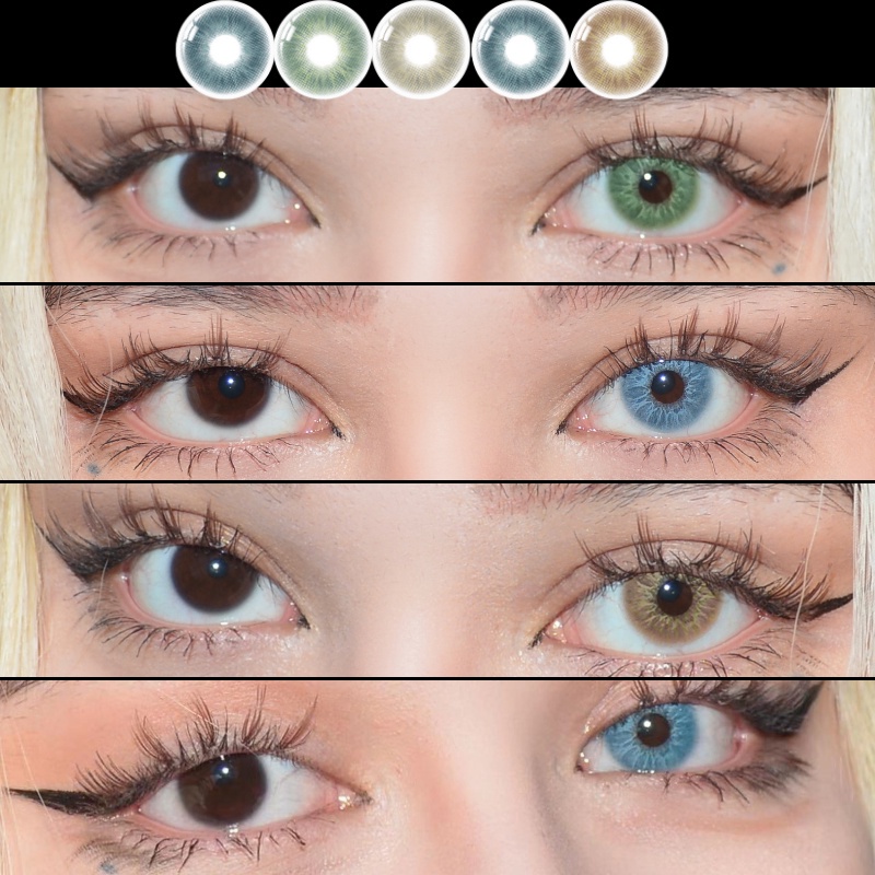 [COD] MYSTICEYES SOFTLENS LOVE STORY LENSA KONTAK 14.2MM NORMAL