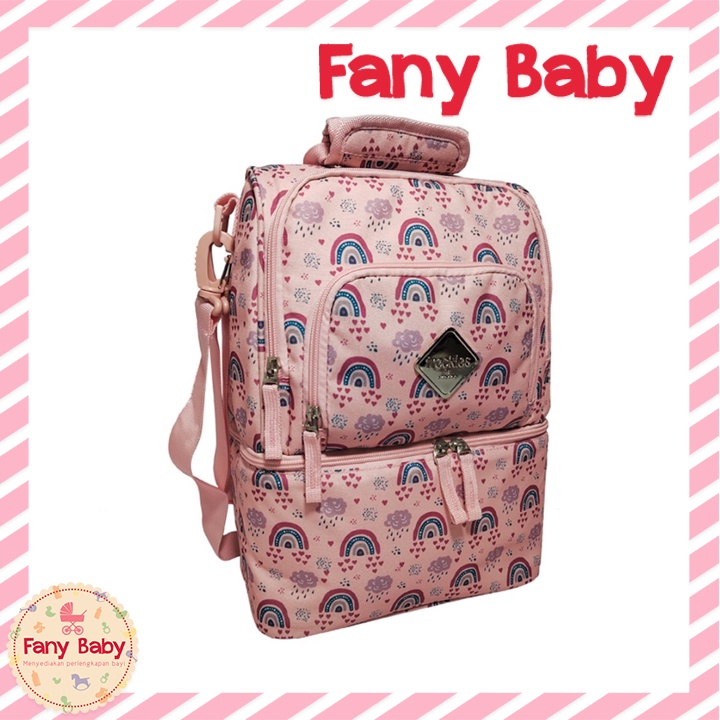 FRECKLES 3IN1 COOLER BAG [ RAINBOW PINK ]