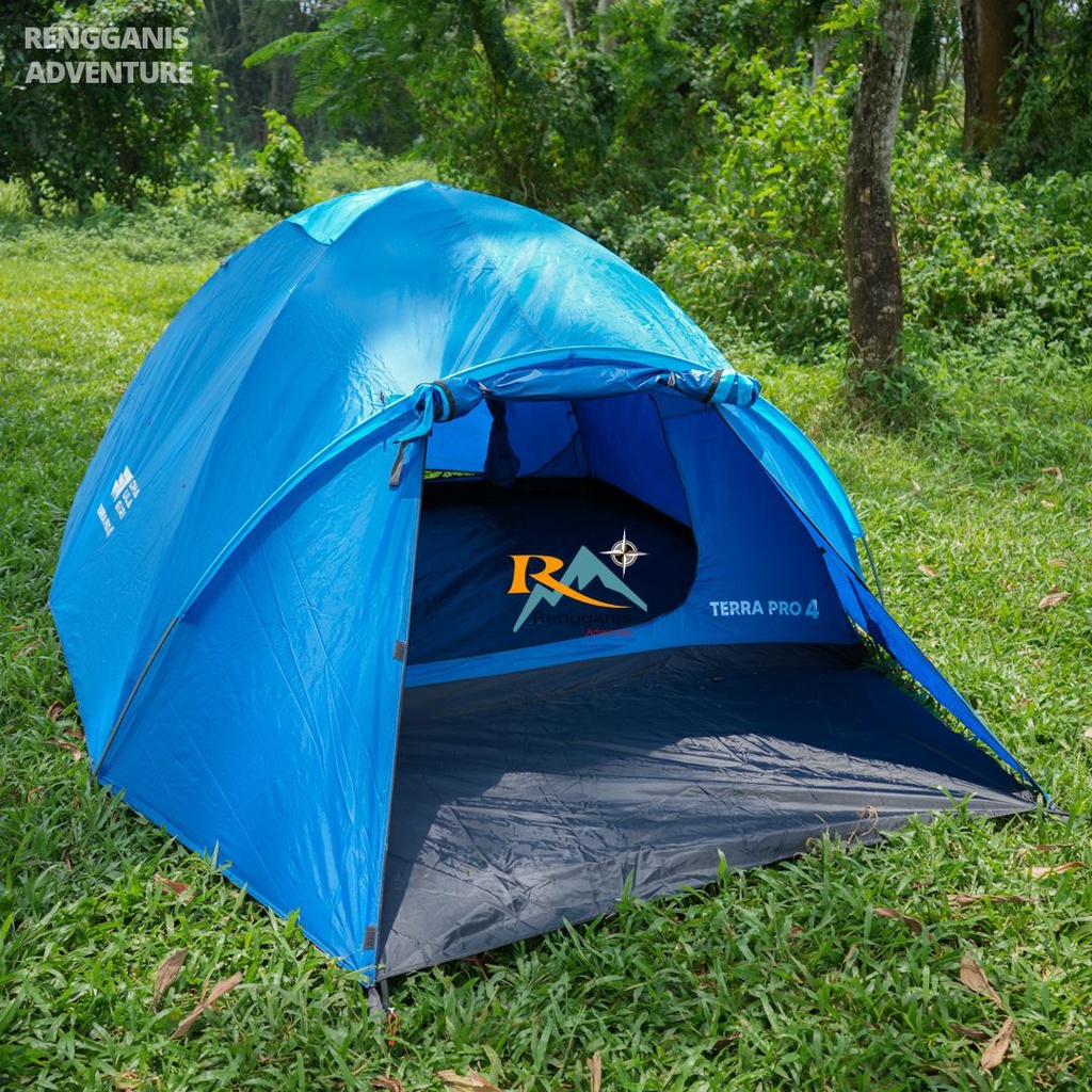 Tenda Camping Terra 4 Orang DHAULAGIRI TENT 4 - 5 Orang Dome Family Terra 4 Pro Alloy