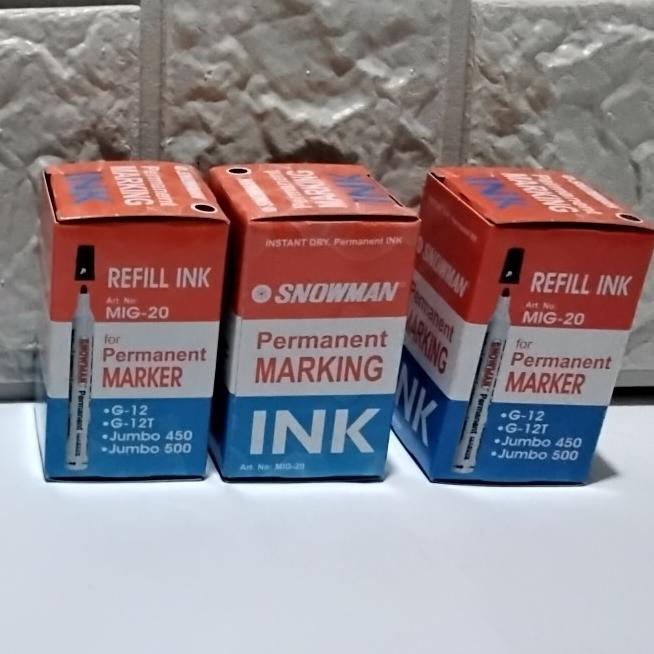 

_^_^_^] Tinta spidol Snowman MIG-20