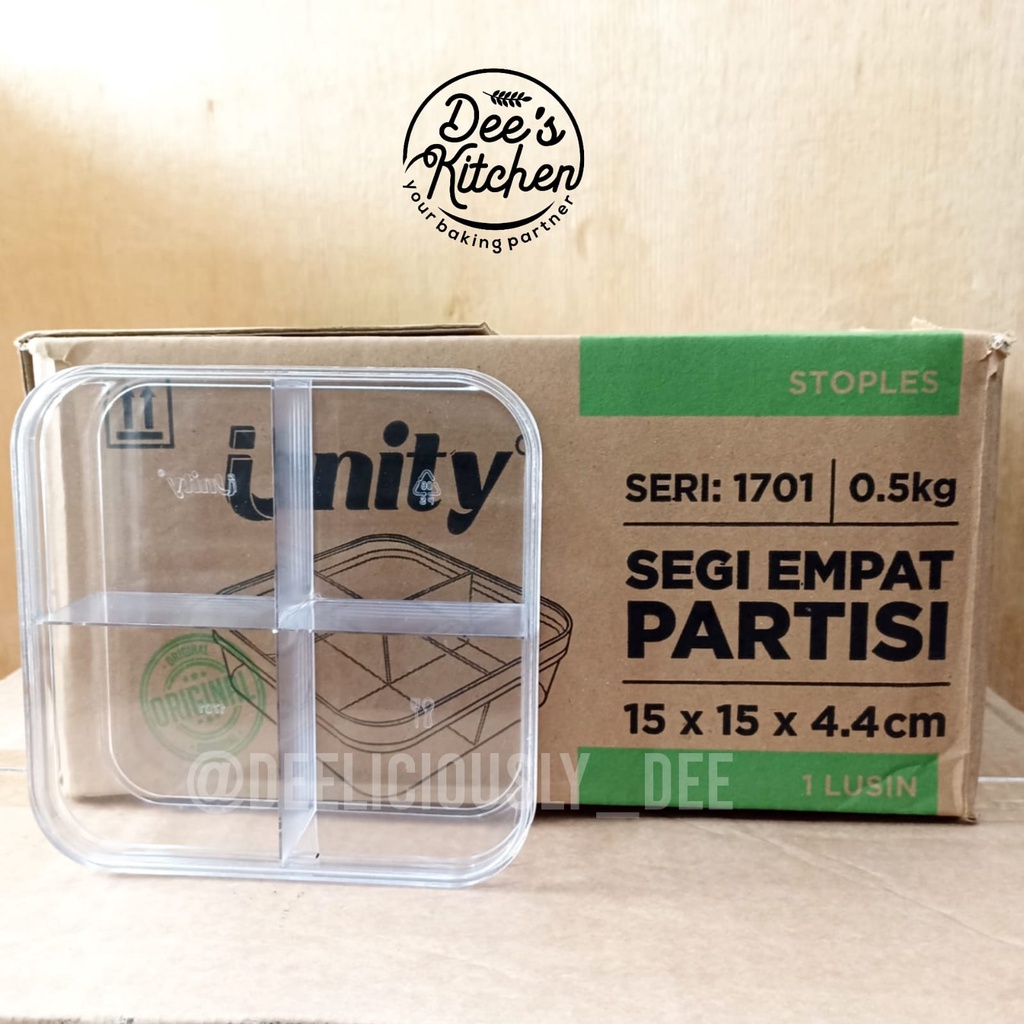 [SATUAN] STOPLES UNITY 1701 & EASYTOP 914 STOPLES SEKAT 4 (Segi Empat 0.5kg)