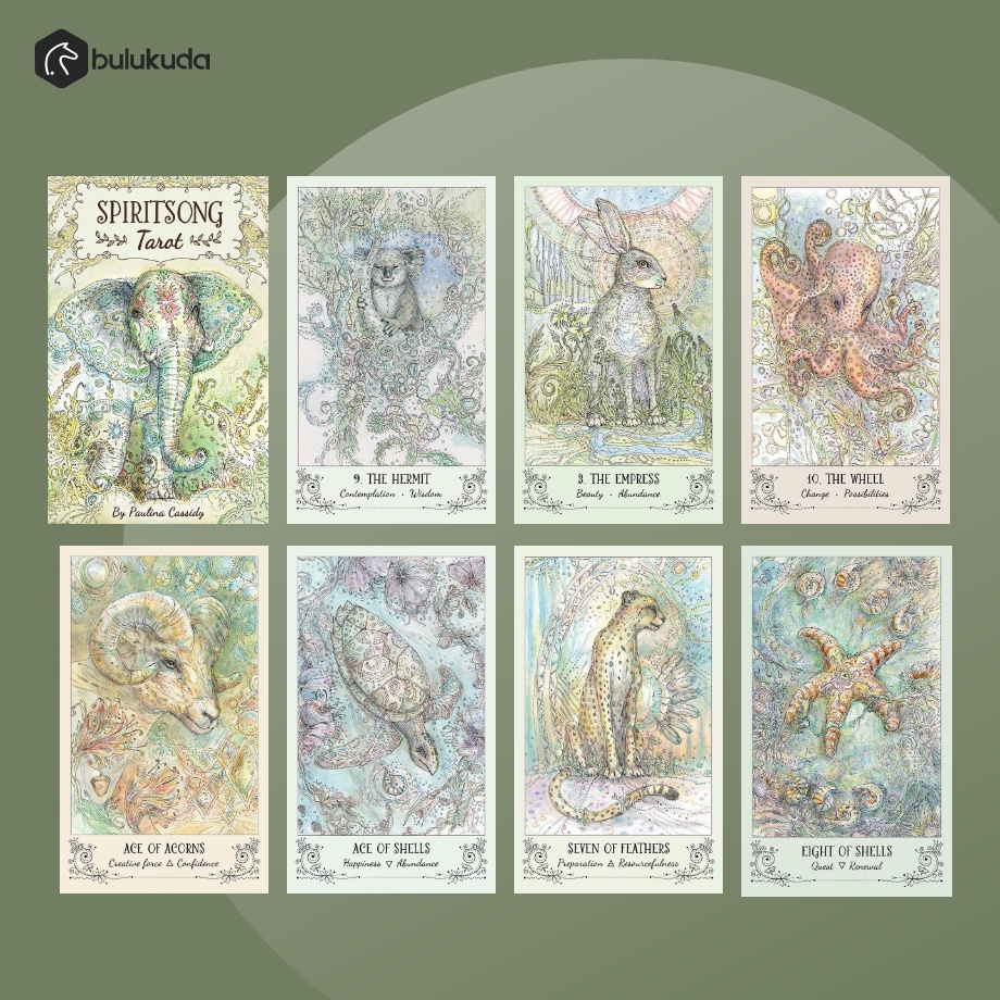 [COD] Spiritsong Tarot 78 Card Decks English PDF Instruction