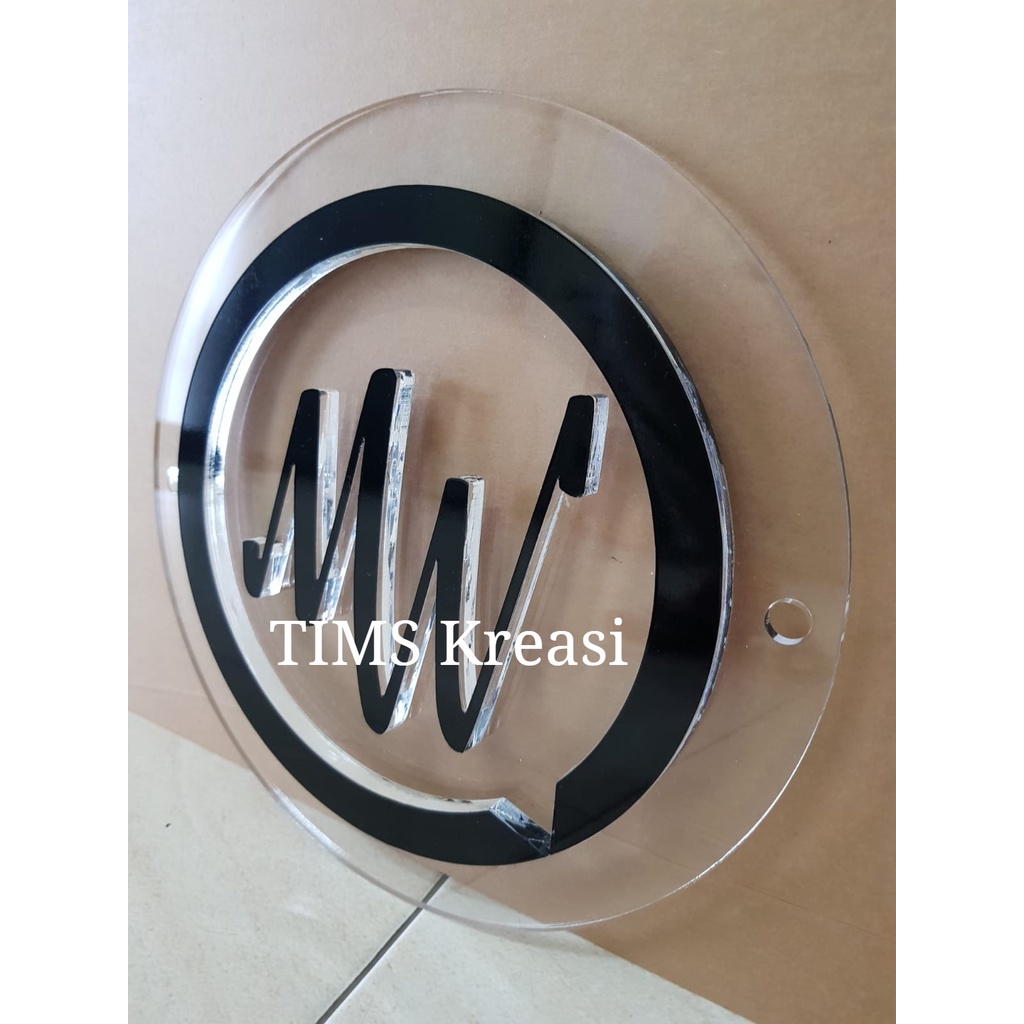 Papan Akrilik + Tulisan Timbul | Huruf Akrilik | Signage + Cutting Letter |