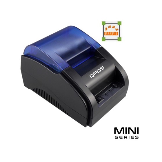 Printer Mini Thermal QPOS 58mm EPM58UB - USB BLUETOOTH Cetak Struk Kasir