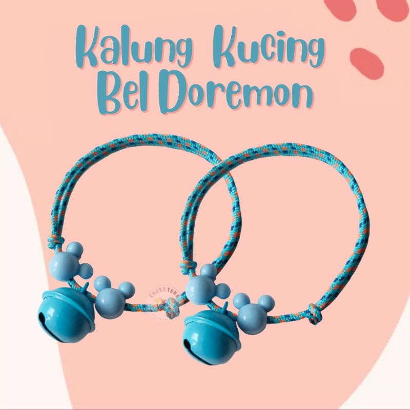 Kalung Kucing Lonceng Doraemon