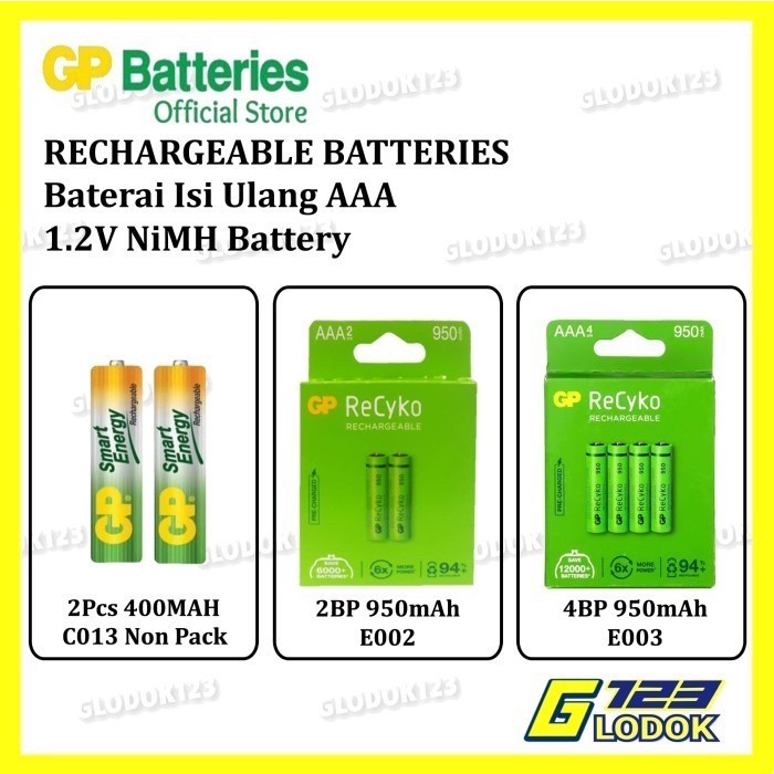 Baterai Cas Batre isi ulang AAA A3 Mainan Remote Kamera Senter