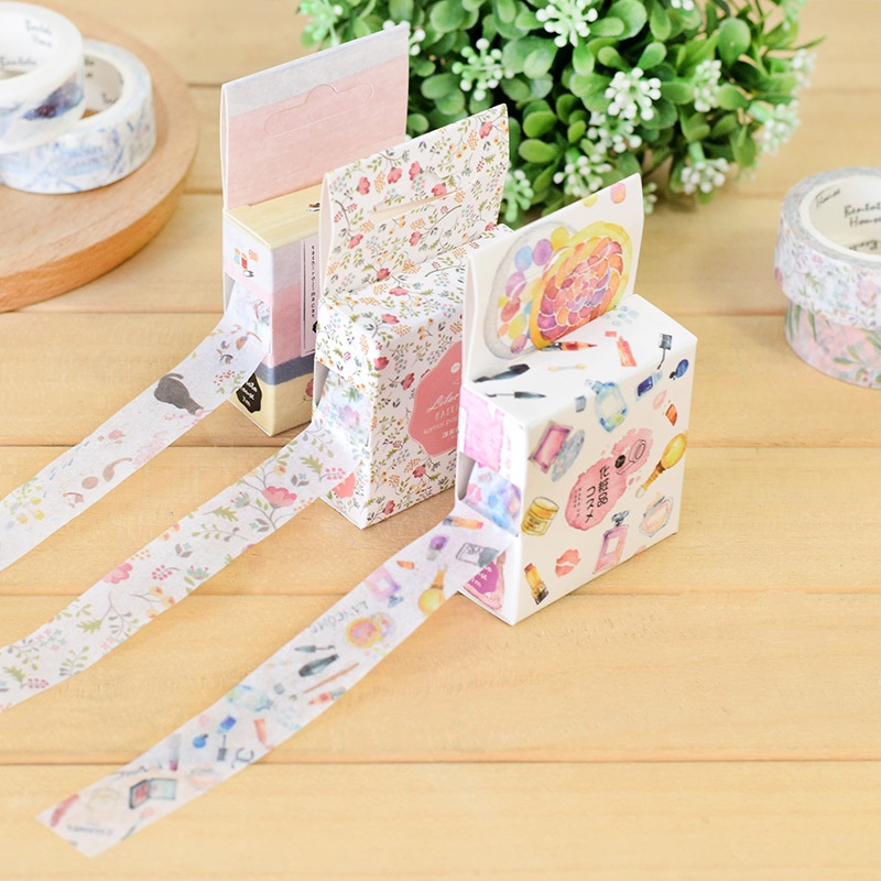 

Masking Tape Motif Aesthetic Bentoto House | Washi Tape | Decoration | Journal | Diary | Scrapbook Part 1