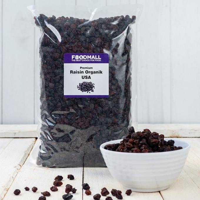 

KISMIS RB001 KISMIS / BLACK RAISIN ORGANIC USA PREMIUM 1 KG EL09I09A82L