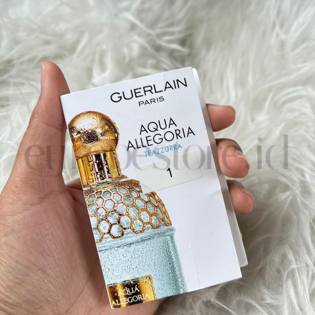 READY STOCK Sample Vial Parfum Guerlain Paris Aqua Allegoria Teazzura