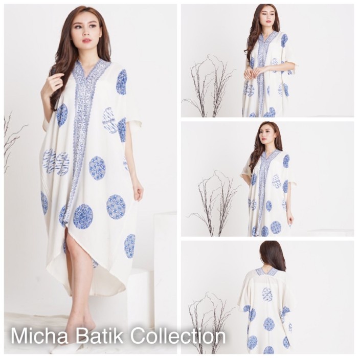 Kaftan Kaftan batik paris lampad tembokan(H7A5) BISA COD Gamis Kaftan Mewah Gamis Terbaru 2023 Lebar