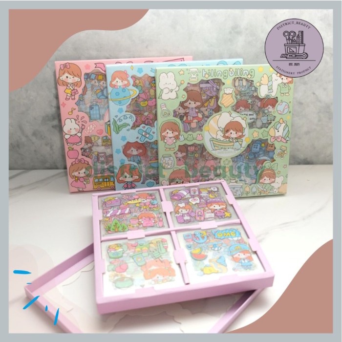 

Terlaris Stiker Motif Kartun Anak Perempuan Momo Stiker Tahan Air Isi 100 Pcs