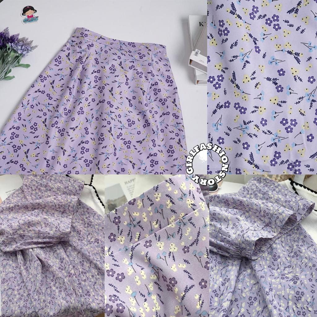 GFS GAMAR A LINE SHAKILA SKIRT MOTIF