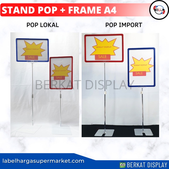 STANDING DISPLAY POP/STANDING DISPLAY POP FRAME A4
