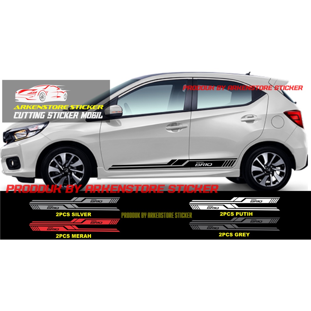 terbaru sticker mobil brio cutting sticker mobil brio terbaru