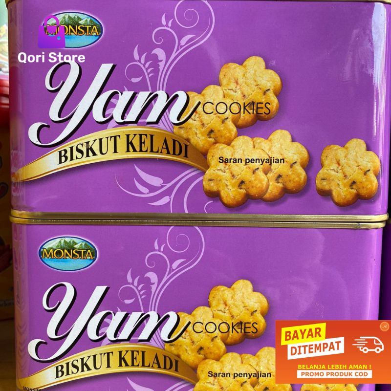 Yam Biskut Keladi  (Monsta) / Biskuit Yam Keladi - Aceh - Qori Store Indonesia