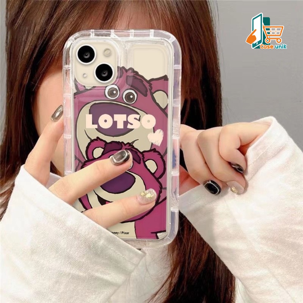 SS809 SOFTCASE CUTE STRAWBERRY LOTSO FOR IPHONE 6 6S 6+ 6S+ 7 8 7+ 8+ X XS XR XS MAX 11 12 13 14 PRO MAX 14 MAX CS5571