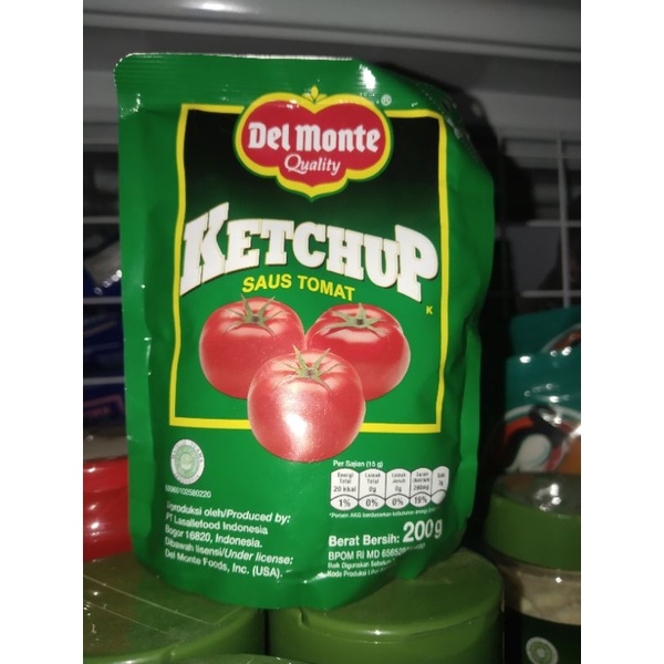 

Delmonte ketchup dan extra hot 200gr