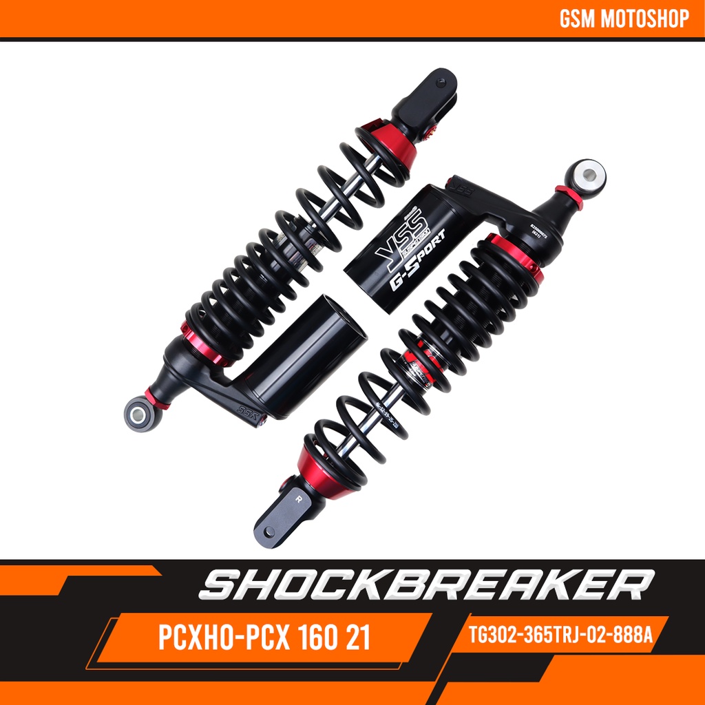 Shockbreaker PCX 160  ( TG302-365TRJ-02-888A HO-PCX 160 21 ) YSS / Sobleker PCX 160 YSS