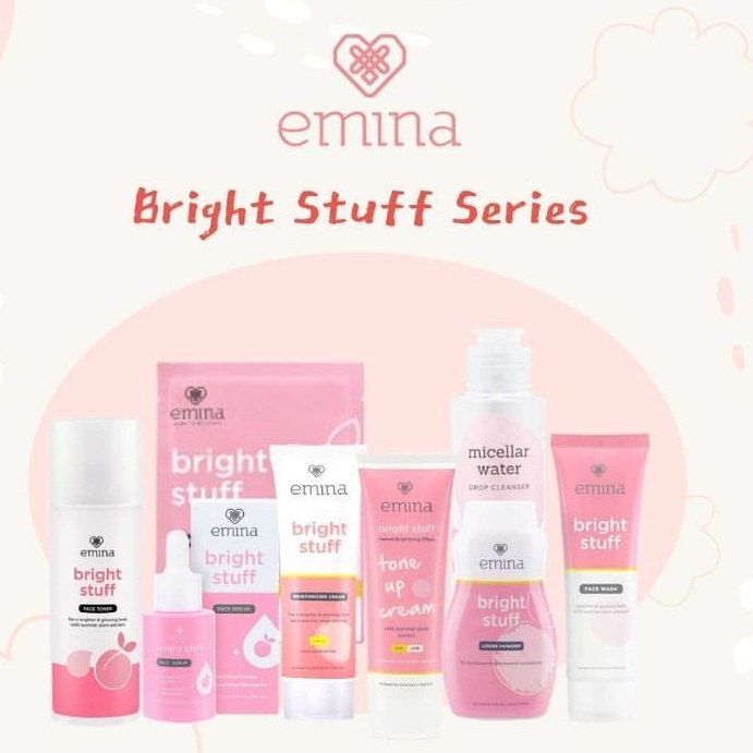 EMINA FACIAL WASH | MOISTURIZING CREAM | TONE UP CREAM | FACE SERUM