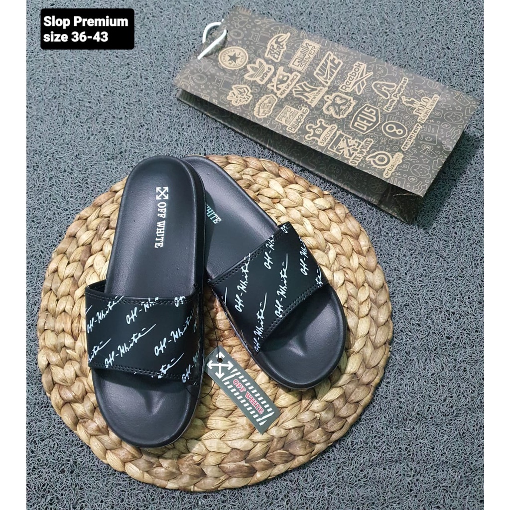 Sandal Selop Slop Slide PRIA/WANITA Terlaris Grade Original Bayar COD PROMO RAMADHAN