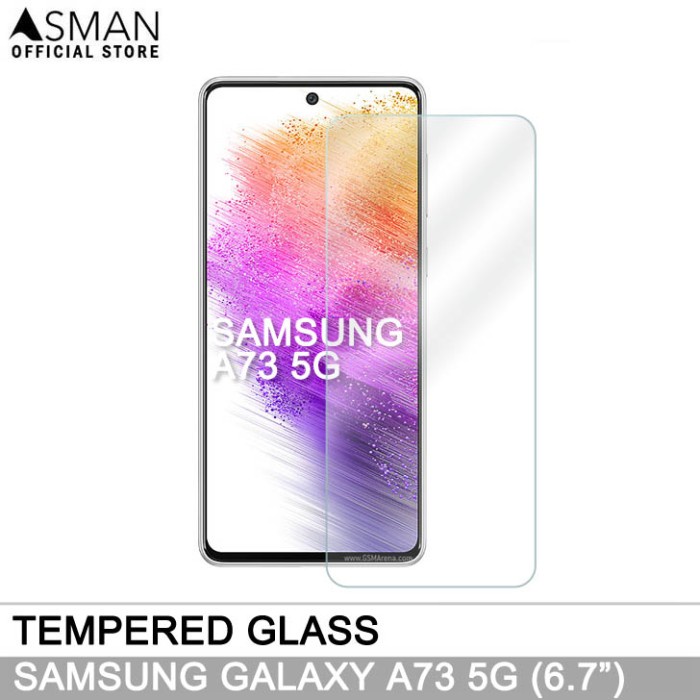 Tempered Glass Samsung Galaxy A73 5G (6.7&quot;) | Anti Gores Pelindung Layar Kaca - Bening