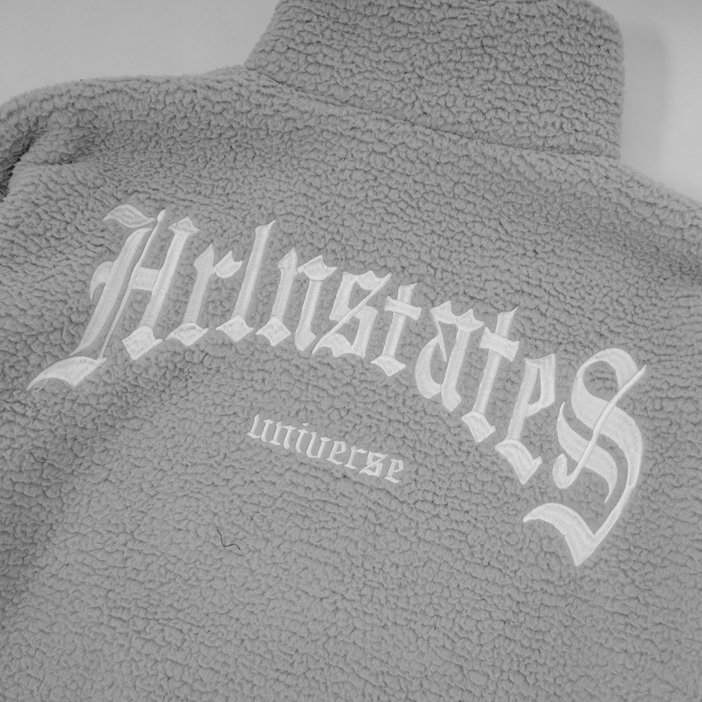 Sherpa Hoodie | OLD GRAY | Cream | HEARLINGSTATES