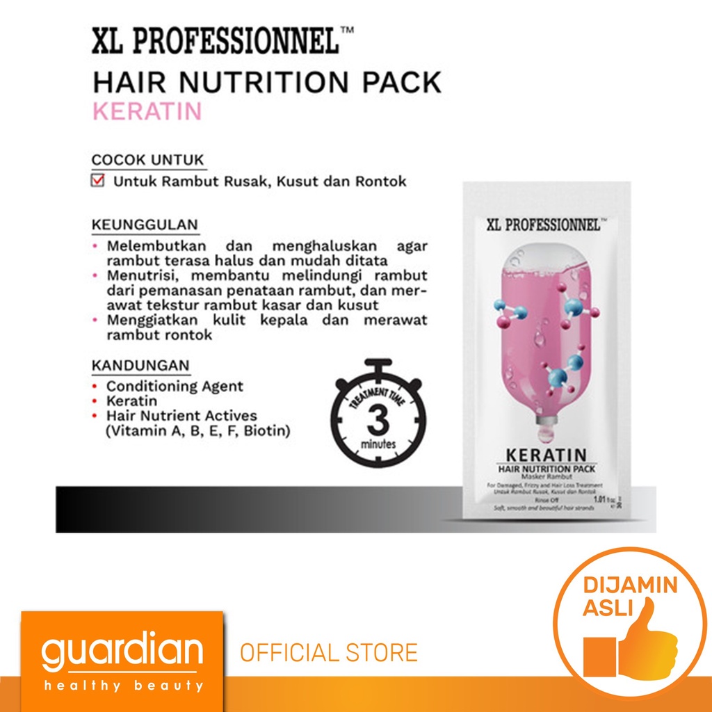 XL Hair Mask Keratin 30ml