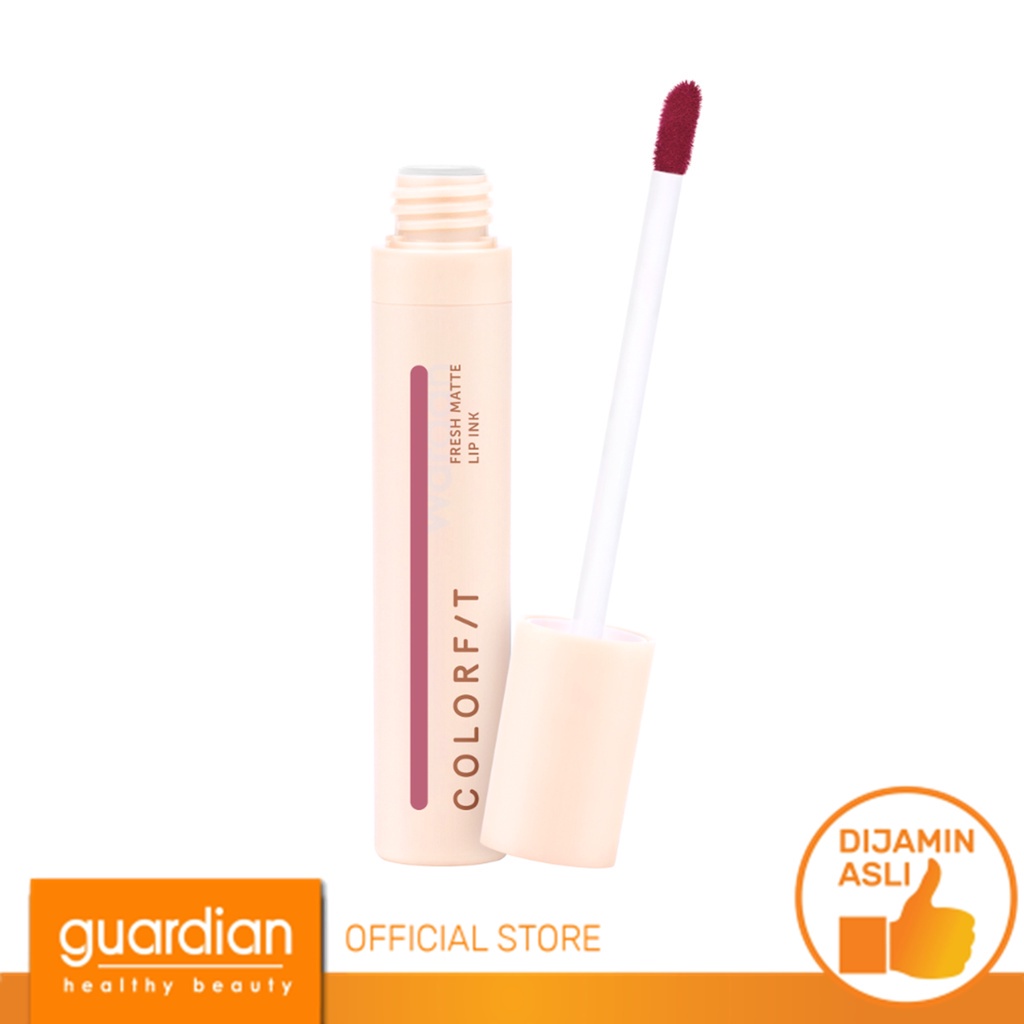 WARDAH Colorfit Lip Ink Serum Infused 4g Lip Cream dengan Serum - 05 Soul Mover