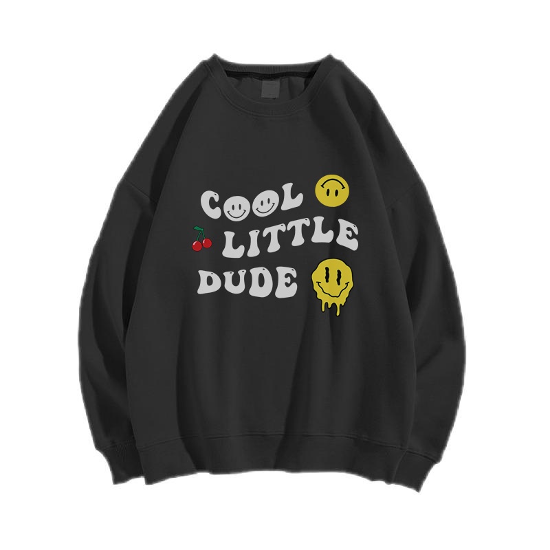COOL LITTLE DUDE SWEATER CREWNECK PRIA WANITA Size M-XXL
