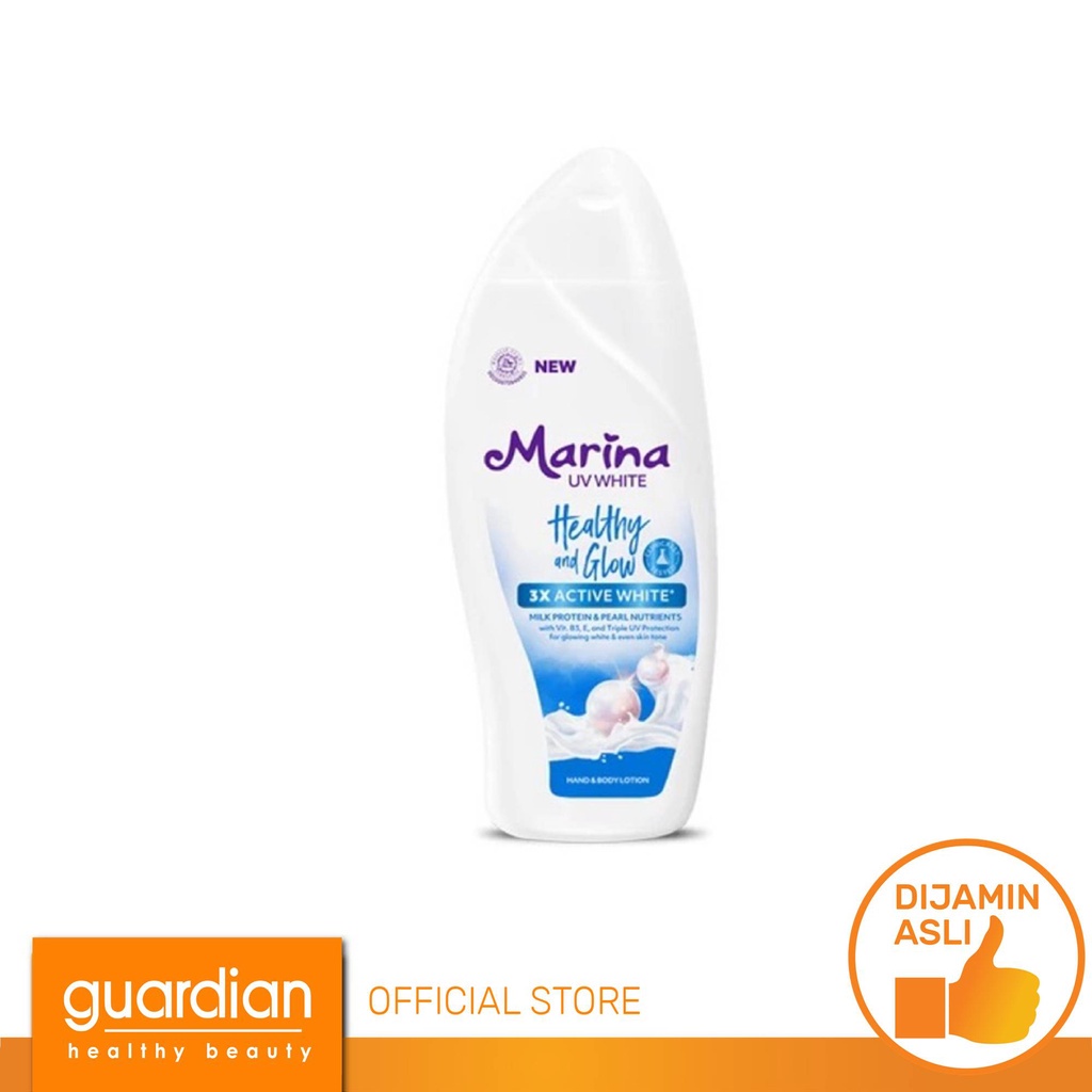 MARINA Hand Body Lotion UV WHITE HEALTHY MILK 460ml