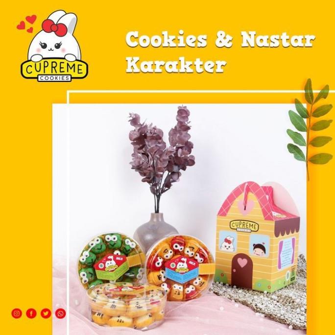 

KUE KERING - .PAKET CUPREME NASTAR COOKIES KARAKTER SQUISHY ISI 3 TOPLES - EL09I09A82L