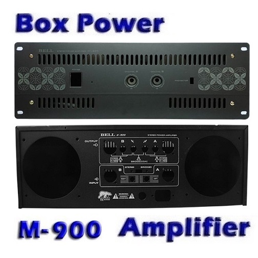 Box Power Amplifier M-900 Box BELL M900 M-900 Box Amplifier Holder Sound System