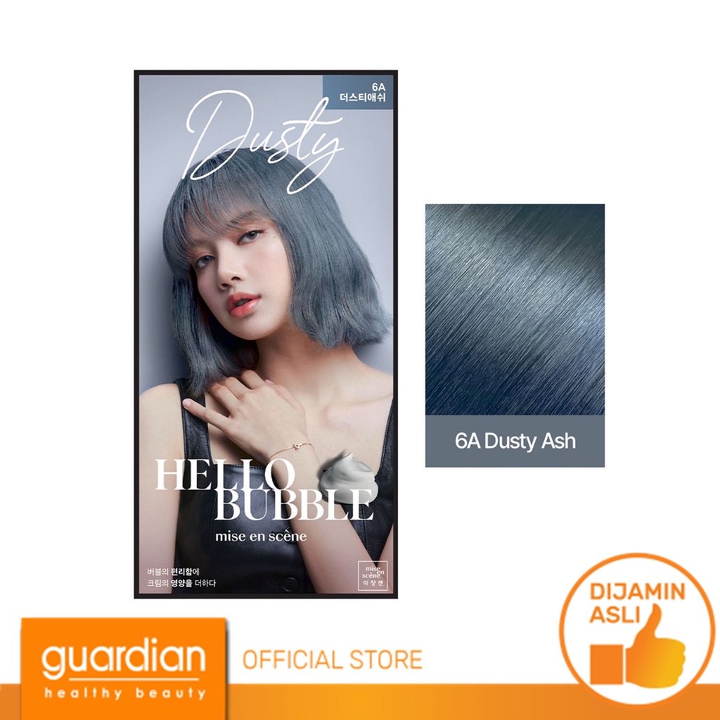 MISE EN SCENE Hello Bubble Hair Color Pewarna Rambut - 6A Dusty Ash