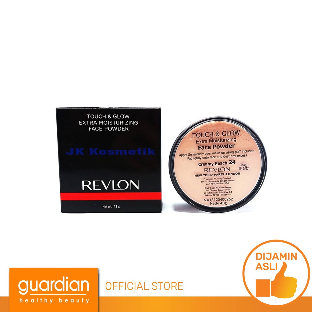 REVLON Touch &amp; Glow Face Powder 24 Creamy Peach 43g